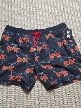 ACDC Thunder Clap XL 40 / 42 Rock Band Board Shorts